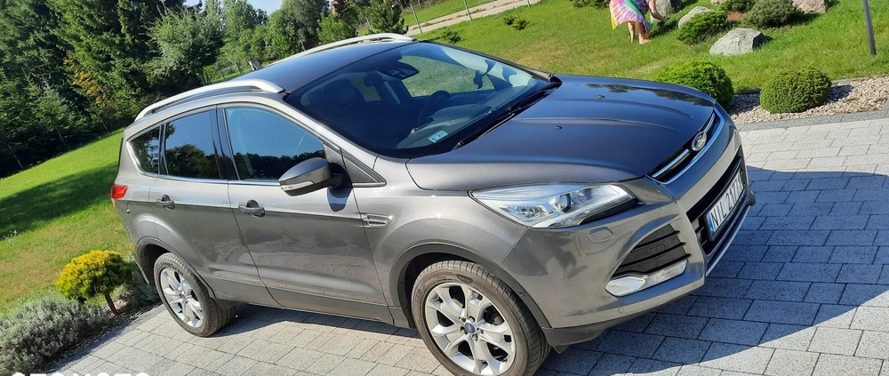 Ford Kuga cena 52500 przebieg: 174737, rok produkcji 2013 z Iława małe 407